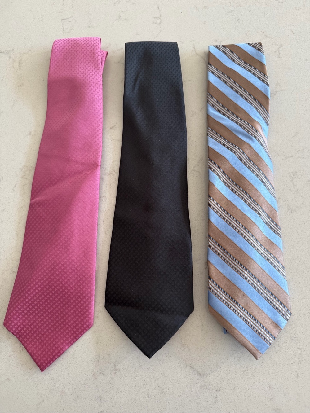 Bellisimo men’s silk ties bundle of 3
